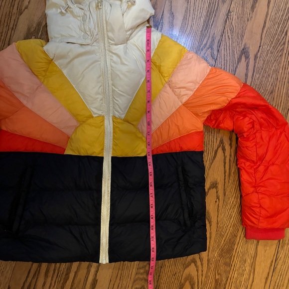 Marine Layer EUC Archive Apres Sunset Puffer - Medium / Navy Sun coat jacket - Picture 5 of 16